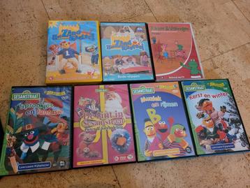 DVD Collectie: Zandkasteel, Kikker & Sesamstraat beschikbaar voor biedingen