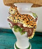Tafellamp Tiger, Overige materialen, 50 tot 75 cm, Vintage Hollywood Regency, Ophalen of Verzenden