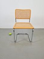 Vintage Cesca stoel Marcel Breuer Italie webbing buisframe, Bruin, Ophalen of Verzenden, Eén, Riet of Rotan