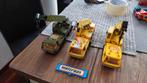 3 x Matchbox Super Kings K-12 Hercules Mobi lk e Crane, Hobby en Vrije tijd, Modelauto's | 1:50, Ophalen of Verzenden, Zo goed als nieuw