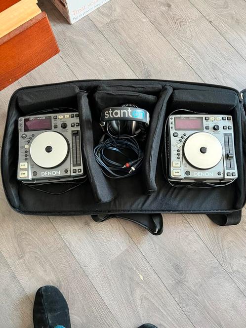 Denon cd dj set met speakers Dap Pro +mengpaneel Denon, Muziek en Instrumenten, Dj-sets en Draaitafels, Denon, Verzenden