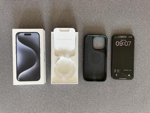 iPhone 15 Pro Blauw Titanium 256GB, Telecommunicatie, Mobiele telefoons | Apple iPhone, Nieuw, 256 GB, Zonder abonnement, Zonder simlock