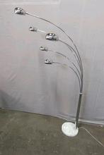 Retro vloerlamp met vijf boogarmen, Ophalen, Gebruikt, 200 cm of meer, Onbekend