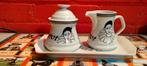 Vintage Pierrot melk kannetje suikerpotje, Antiek en Kunst, Ophalen of Verzenden