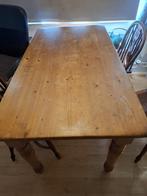 Vintage Eettafel Jaren 50, Huis en Inrichting, Tafels | Eettafels, Gebruikt, 100 tot 150 cm, Ophalen of Verzenden, 150 tot 200 cm