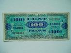 967. Frankrijk, AMC 100 francs 1944 WW II block # 4., Verzenden, Frankrijk, Los biljet