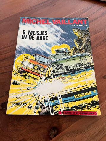 Michel Vaillant - 5 Meisjes in de Race! beschikbaar voor biedingen