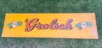 Grolsch  Bord -Reclame, Ophalen, Reclamebord, Plaat of Schild, Grolsch