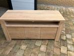 Eikenhouten tv meubel handgemaakt, Huis en Inrichting, Ophalen, Gebruikt, 100 tot 150 cm, Eikenhout