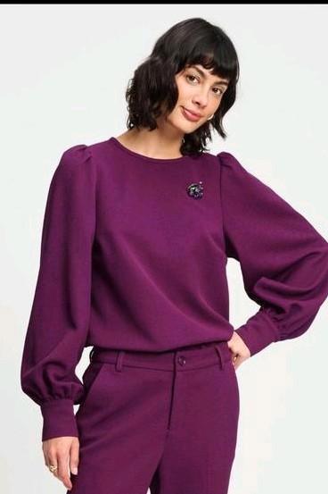 POM Amsterdam top,nu verlaagd, Kleding | Dames, T-shirts, Nieuw, Paars, Ophalen of Verzenden