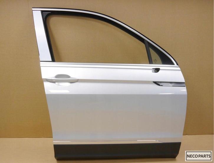 VW TIGUAN 5NA PORTIER DEUR RECHTS LA7W COMPLEET ORIGINEEL, Auto-onderdelen, Carrosserie en Plaatwerk, Achterklep, Volkswagen, Achter