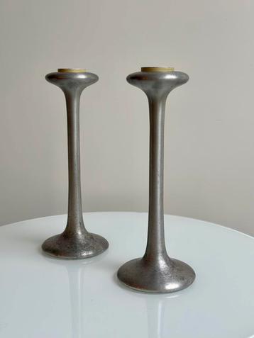 Vintage 2000 IKEA kandelaars Kägla by Carl Öjerstam beschikbaar voor biedingen