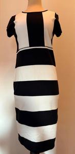 Zwart/ wit gestreepte jurk Donna Due XL, Kleding | Dames, Jurken, Zwart, Maat 46/48 (XL) of groter, Ophalen of Verzenden, Zo goed als nieuw