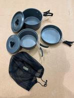Trakker Armo 3 Piece Cookware Set, Ophalen of Verzenden, Zo goed als nieuw, Rvs, Pannenset