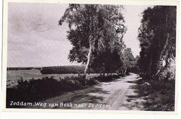 Zeddam Weg van Zeddam naar Beek (Gld.) ca. 1956. beschikbaar voor biedingen