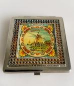 Vintage Pillendoosje Molen 6 cm, Ophalen of Verzenden