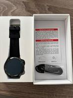 Smart Horloge voor Heren - ECG Bloeddruk, Afstand, Zwart, Ophalen of Verzenden, Zo goed als nieuw