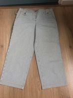 Mandarin&mint gestreepte aparte broek 3 zwart wit rood, Maat 42/44 (L), Ophalen of Verzenden, Zo goed als nieuw, Driekwart