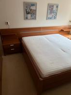 Tweepersoonsbed 180 cm  met Auping bodem en matrassen, Ophalen of Verzenden, Gebruikt, Tweepersoons