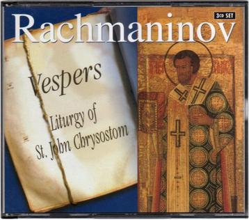 Rachmaninov- Vespers-3cd-  2001-Choir of Ukraine-Y.Savechuk beschikbaar voor biedingen