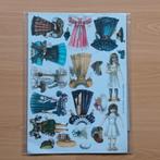 Vintage paper dolls, Ophalen of Verzenden