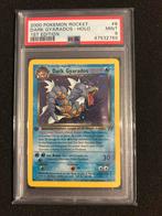 8/82 dark gyarados 1st psa 9, Ophalen of Verzenden, Zo goed als nieuw