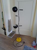 GEPO vloerlamp "Napoli" 2 zwarte bollen space age zwart voet, Ophalen, Gebruikt, GEPO - eye balls jaren '60, 100 tot 150 cm