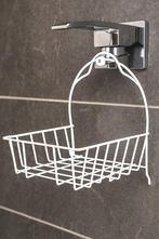 White Hanging Shower Basket / Shelf – Very Good Condition, Ophalen of Verzenden, Zo goed als nieuw, Wit, Overige typen