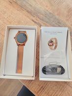 Rosé Smartwatch Dames - Hartslag, Bloeddruk, Slaap, Ophalen of Verzenden, Afstand, Nieuw, Roze