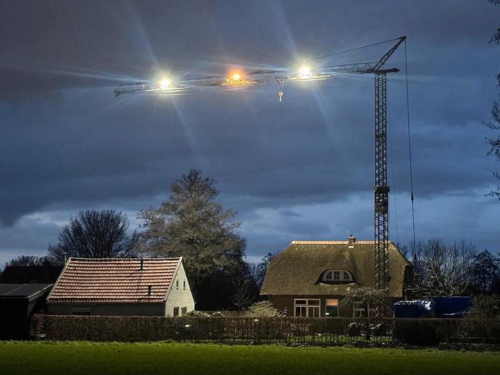Bouwkraan 22m, Doe-het-zelf en Verbouw, Overige Doe-het-zelf en Verbouw, Ophalen