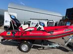 Zodiac Pro 420 RIB & 40 PK Suzuki, Watersport en Boten, Rubberboten, Ophalen, Gebruikt, Zodiac, Benzine