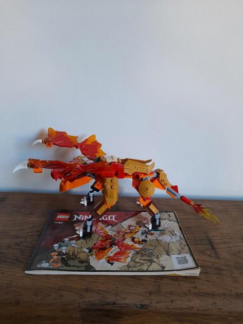 Lego Ninjago 71762 Kai's vuurdraak, ALLEEN de draak!, Kinderen en Baby's, Speelgoed | Duplo en Lego, Zo goed als nieuw, Ophalen of Verzenden