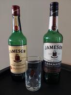 Jameson Whisky - Lege Flessen + Glas, Ophalen of Verzenden, Gebruikt