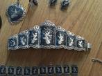 Vintage jaren 40 Siam Niëllo Zilveren Sieraden set (ophalen), Ophalen, Zilver