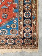 Handgeknoopt Perzisch wol antiek Karaja tapijt 98x188cm, Persian Perzisch vintage oosters hype, Gebruikt, 150 tot 200 cm, Rechthoekig