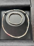 Zilveren halsketting en armband Matti J. Hyvarinen, Ophalen of Verzenden, Zo goed als nieuw, Zilver, Zilver