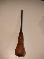Vintage 7mm Beitel met Houten Handvat, Ophalen of Verzenden, Gebruikt