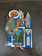 Aardewerk Plateau Potters Oirschot - Heilige Musicus, Ophalen of Verzenden