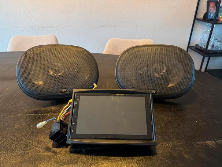 Multimedia scherm + Boksenset hoedenplank, Auto diversen, Autospeakers, Zo goed als nieuw, Ophalen