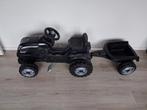 Smoby tractor met aanhanger - bijna nieuw!, Ophalen, Zo goed als nieuw, Overige merken, Met kar of aanhanger
