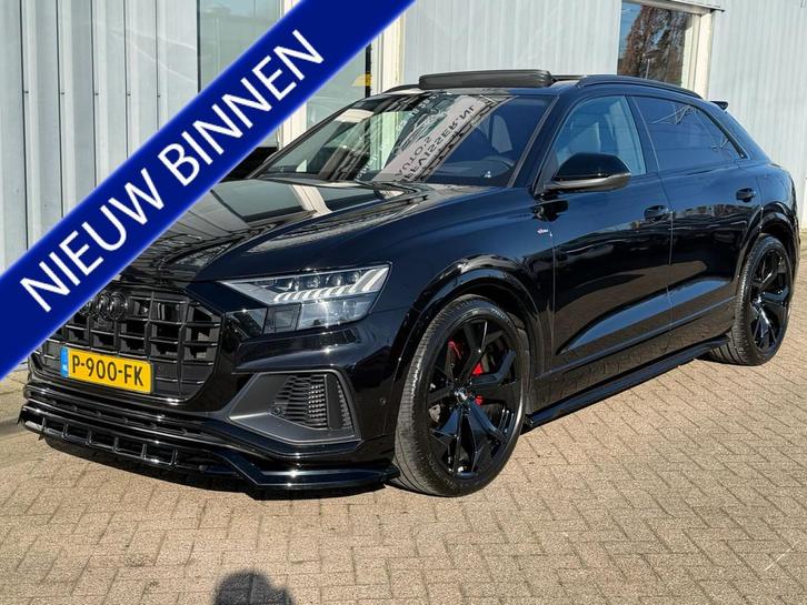 Audi Q8 55 TFSI quattro Pro Line Plus S line (bj 2020), Auto's, Audi, Bedrijf, Te koop, Q8, 4x4, ABS, Achteruitrijcamera, Adaptive Cruise Control