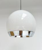 Ronde plafondlamp in Space Age-stijl, 1970's, Gebruikt, Vintage, Ophalen of Verzenden, X
