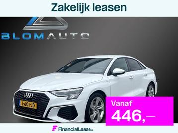 Audi A3 Limousine 1.5 TFSI S-LINE ACC+LED+TREKH+LEDER+1E EIG beschikbaar voor biedingen