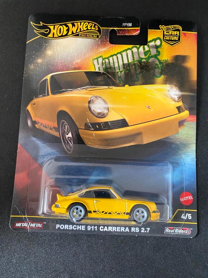 Hot wheels Porsche 911 carrera rs, Hobby en Vrije tijd, Modelauto's | Overige schalen, Nieuw, Auto, Ophalen of Verzenden