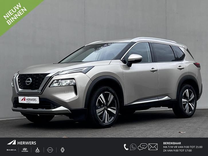 Nissan X-Trail 1.5 MHEV 163pk Tekna 5 zits Automaat / HUD /, Auto's, Nissan, Bedrijf, Te koop, X-Trail, 360° camera, ABS, Achteruitrijcamera