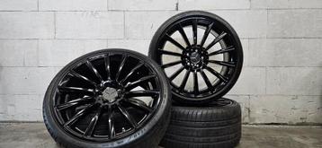 20" AMG Mercedes W213 E-klasse orig velgen zomerbanden TPMS beschikbaar voor biedingen
