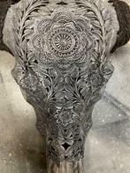 Buffelschedels echte Buffel schedels gegraveerd/bewerkt, Huis en Inrichting, Ophalen of Verzenden, -, -, -