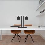 Atmooz by Charrell Tafellamp Maestro Mat zwart 44x15x49 cm, Huis en Inrichting, Nieuw, Ophalen of Verzenden, Metaal, Minder dan 50 cm