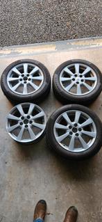 3x Winterband Continental 215/55R17 op OEM Toyota velg +velg, Auto-onderdelen, Banden en Velgen, Ophalen, Banden en Velgen, 17 inch