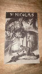 Oude ansichtkaart Sinterklaas Sint Nicolas 1910, Verzamelen, Ansichtkaarten | Themakaarten, Ophalen of Verzenden, Voor 1920, Gelopen